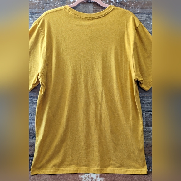 Bella Canvas Mustard Yellow American West Logo Tee - Picture 14 of 14